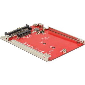 Delock - Converter U.2 Mini SAS HD SFF-8639 > M.2 Key M PCIe - Accessoires voor Harde Schijven
