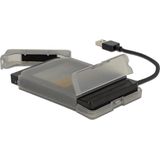 DeLOCK - 62742 - Interfacekaart - Zwart - USB Type-A naar SATA