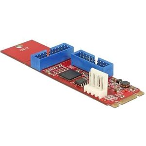 DeLOCK 62843 interfacekaart/-adapter USB 3.0 Intern