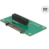 Delock - U.2 naar PCI-Ex-4 - Adapter - Zwart - PCI Express x4 NVMe-slot