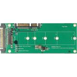 Delock - U.2 naar M.2 Adapter - Accessoire voor Harde Schijven - Ondersteunt SATA en PCIe - Geschikt voor M.2 Formaten 22110, 2280, 2260, 2242, 2230