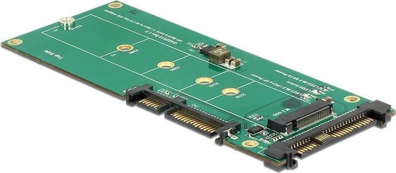 Delock - U.2 naar M.2 Adapter - Accessoire voor Harde Schijven - Ondersteunt SATA en PCIe - Geschikt voor M.2 Formaten 22110, 2280, 2260, 2242, 2230