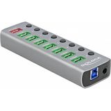 DeLOCK - USB Hub - 7+2 Poorten - USB3.0 / PD 27W - Externe Voeding