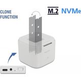 Delock - M.2 NVME Dockingstation - Accessoires voor Harde Schijven - USB-C