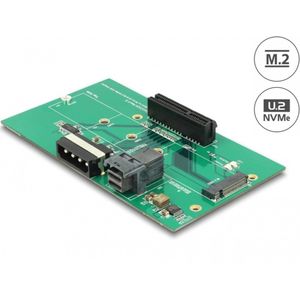 DeLOCK - 63952 - Adapter - Zwart - PCIe x4, M.2 Key M Slot, NVM Express, 2 x LED-indicatoren