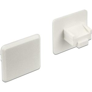 RJ45 - Afsluitcovers - Wit - 10 Stuks
