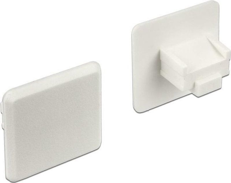 RJ45 - Afsluitcovers - Wit - 10 Stuks