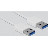 Delock - Externer USB 3.0 4 Port Hub - Zwart - Met Vergrendelingsschroef