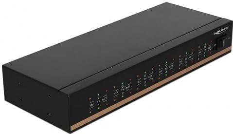 Delock - RS-232 Hub - USB 2.0 - 12 Poorten - Voor Printers en Controllers