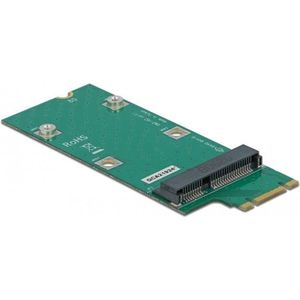 DeLOCK - Adapter M.2 Key B+M naar Mini PCIe Slot - Interface Adapter - Zwart - PCIe
