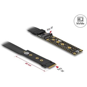 Delock 64136 Interface kaart/adapter Ingebouwde M.2, Interne kabel (PC)