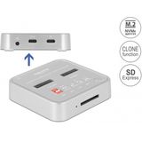 Delock - Docking Station - Geheugenadapter - Zwart - USB