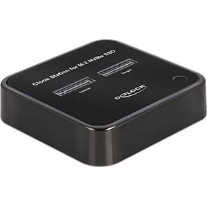 DeLOCK M.2 Docking Station for 2 x M.2 NVMe PCIe SSD with Clone function dockingstation