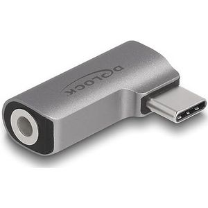 Delock Audio Adapter USB Typ-C™ Stecker zu 3,5 mm 4 Pin Klinkenbuchs