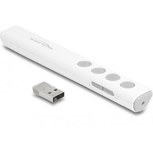 Delock, Presentatoren, USB Laser Presenter wit