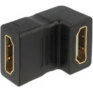 Delock - Adapter HDMI Buchse - HDMI Buchse 90° unten