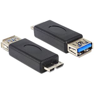 Micro USB B adapter omvormer - Delock