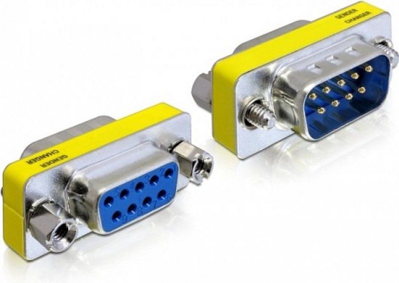 Delock - 65249 - D-Sub 9-pins Male > D-Sub 9-pins Female - Port Saver