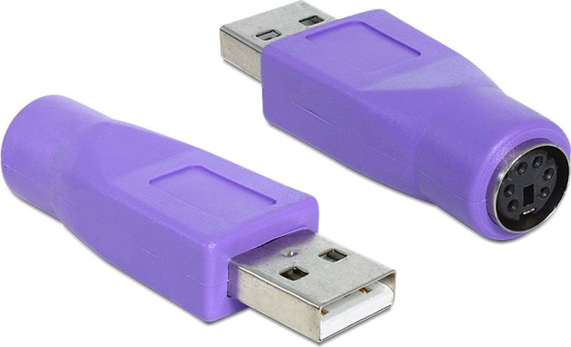 Delock - 65461 Adapter - USB Type-A Male > PS/2 Female