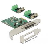 DeLock - 65841 - PCI Express-kaart - 2 x Seriële RS-422/485 - PCI Express 2.0 x1