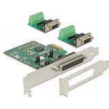 DeLock - 65841 - PCI Express-kaart - 2 x Seriële RS-422/485 - PCI Express 2.0 x1