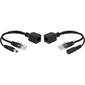 Power over Ethernet Adapter Kit - RJ45 - DC 5,5 x 2,1 mm - UTP
