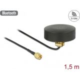 Delock - WLAN-antenne - Zwart - 2 dBi - Buiten - 1,5m kabel