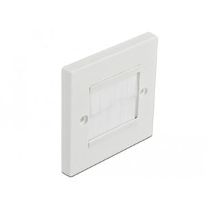 Delock - Afdekplaat - Kabelgoot - Wandmontage - Bescherming tegen Vreemde Voorwerpen