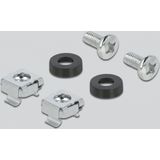 Delock - Kabelbeugel - Metaal - 40 x 40 mm - Inclusief Montageplaat