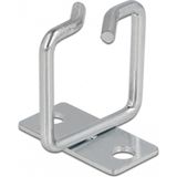 Delock - Kabelbeugel - Metaal - 40 x 40 mm - Inclusief Montageplaat