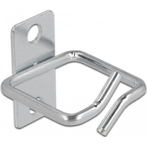Delock - Kabelbeugel - Metaal - 40 x 40 mm - Inclusief Montageplaat