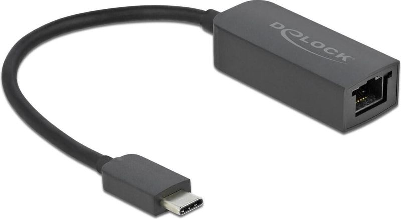 Delock 66645 Adapter - USB Type-C naar 2,5 Gigabit LAN - Compact