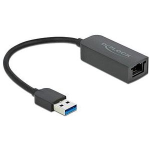 Delock 66646 Adapter USB Type-A male naar 2,5 Gigabit LAN compact