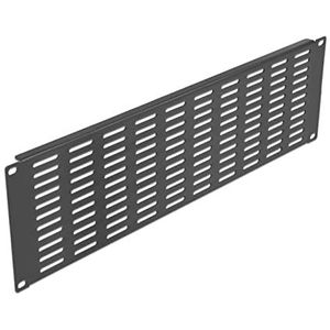 Delock Netwerkkast met horizontale ventilatiesleuven, 19 inch, zwart