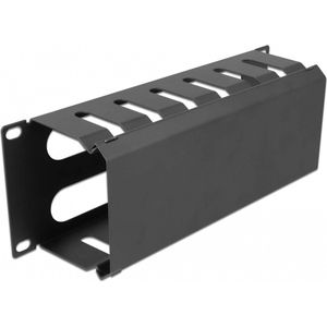 Delock - Routingpaneel - Zwart - Metaal - Voor 10 Netwerkkast