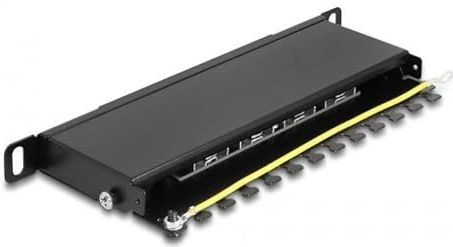 Patch Panel - 10 Inch - CAT6a - 10 Gigabit - Afscherming STP