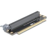 DeLOCK - 81291 Interfacekaart - Intern PCIe - Zwart - PCI Express Riserkaart