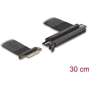 Delock Riser Karte PCI Express 3.0 x4 Stecker zu x16 Slot mi, Accessoires voor moederborden
