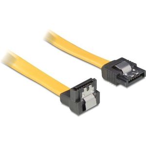 Delock - 82479 - SATA Kabel - Geel - 50 cm - 3 Gb/s