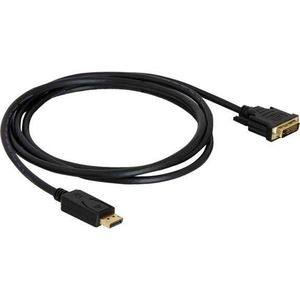 Premium DisplayPort naar DVI kabel - DP 1.1 (1920 x 1200) / zwart - 5 meter