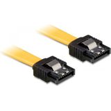 Delock - SATA-kabel - Geel - 6 Gb/s - 20 cm