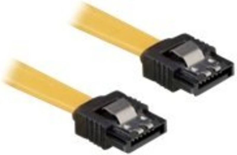 Delock HDD Aansluitkabel 0.2 m Geel