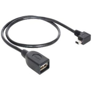 Delock USB 2.0 A Male naar USB 2.0 Mini Male - 50 m