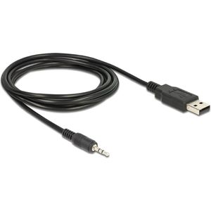 Delock - USB 2.0 naar TTL Converter - 2,5 mm 3 Pin Stereo Jack - 1,8 m