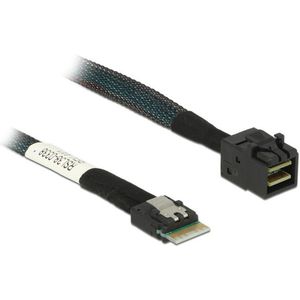 DeLOCK 85081 Serial Attached SCSI (SAS) kabel, 0,5 m, 12 Gbit/s