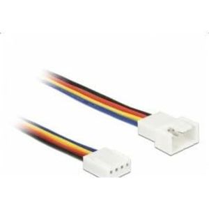 4-pins Case Fan PWM - Verlengkabel - 1 Meter - Mannelijk naar Vrouwelijk - Geschikt voor PWM