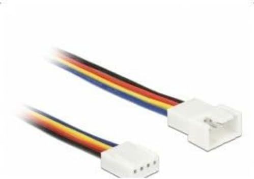 4-pins Case Fan PWM (m) - 4-pins Case Fan PWM (v) verlengkabel - 1 meter