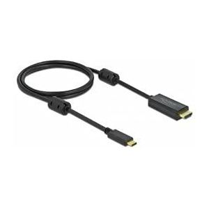 Cable Delock compatible Aktives USB-C to HDMI 4K 1m