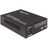 Delock - Medienkonverter SFP - Media-omzetter - Gigabit Ethernet - Voor multimode naar singlemode glasvezel