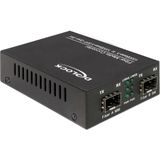 Delock - Medienkonverter SFP - Media-omzetter - Gigabit Ethernet - Voor multimode naar singlemode glasvezel